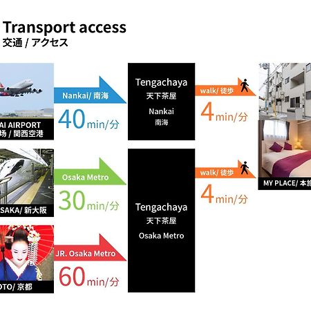 Fds Aim Apartment Osaka Exterior photo